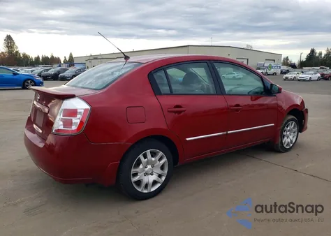 2010 Nissan Sentra 2.0 из США, поврежденный, VIN 3N1AB6AP0AL711587